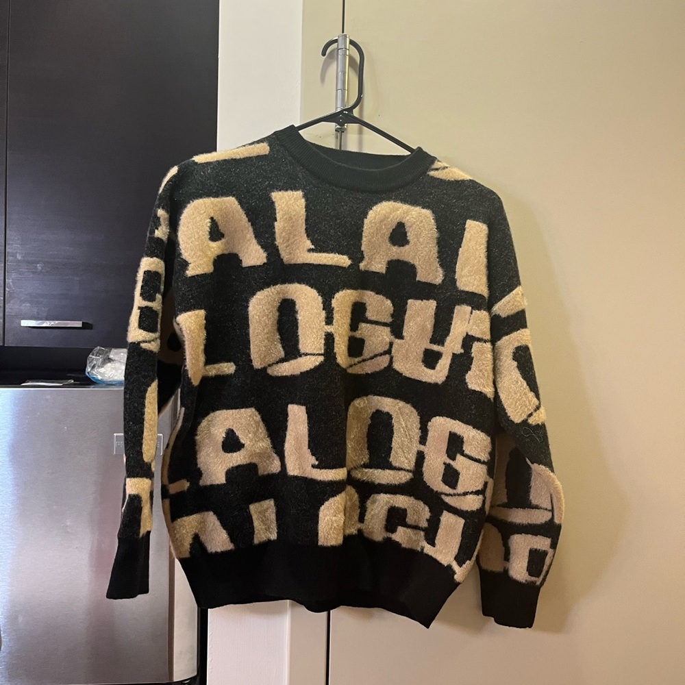 Letter Sweater